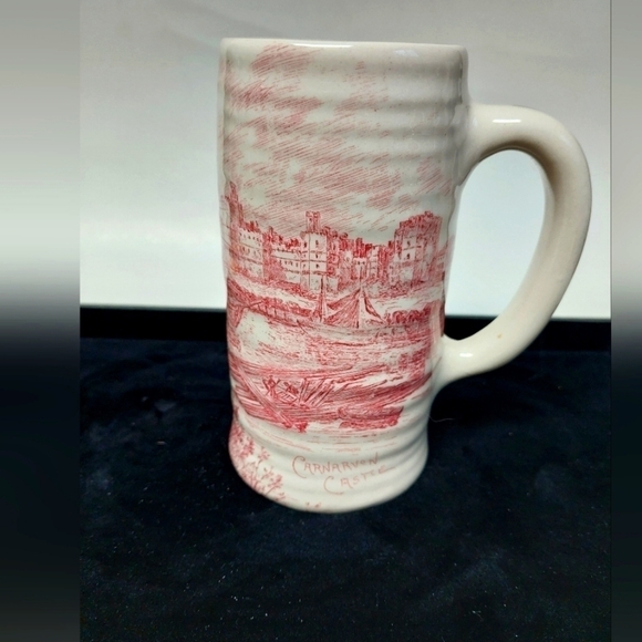 Vintage* Royal Staffordshire Pottery Carnarven Castle Mug - Picture 1 of 12